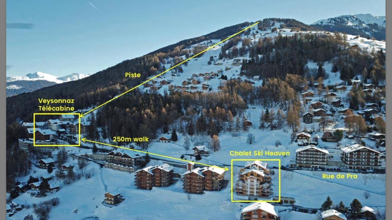 Ski Heaven 7 Veysonnaz Zewnętrze zdjęcie